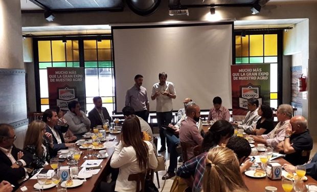 Desayuno de prensa de Expoagro 2019.