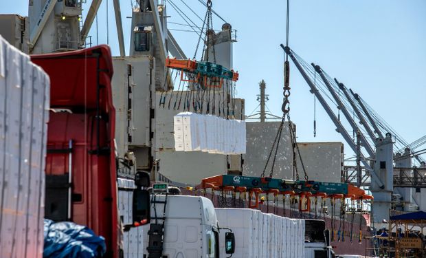 Vendas internacionais cresceram 126% na comparação com janeiro de 2022. (foto - Portos do Paraná)