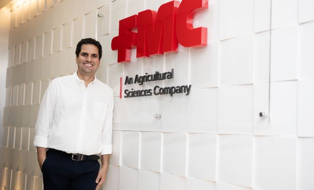Fábio Lemos, gerente da cultura de milho da FMC: "A aplicação de fungicidas a partir do estádio V4 tem se consolidado como uma das principais estratégias para preservar o potencial produtivo"