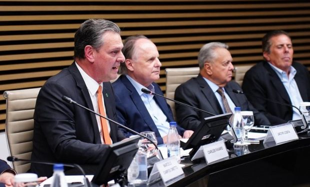 Ministro Carlos Fávaro esteve na Reunião de Abertura dos Trabalhos Anuais do Conselho Superior do Agronegócio (Cosag), na Fiesp. (Foto - Divulgação)