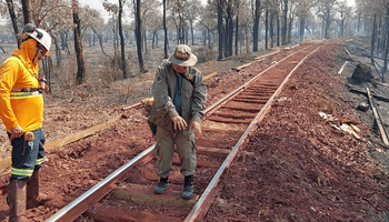 Ibama aplica multas de mais de R$ 100 milhões por incêndio iniciado em ferrovia no Pantanal