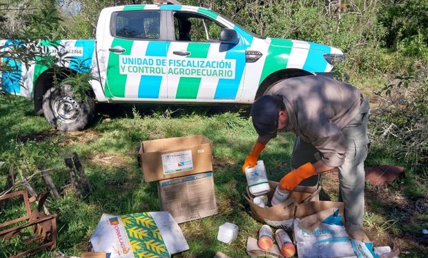 Córdoba: encuentran envases de fitosanitarios en un basural a cielo abierto