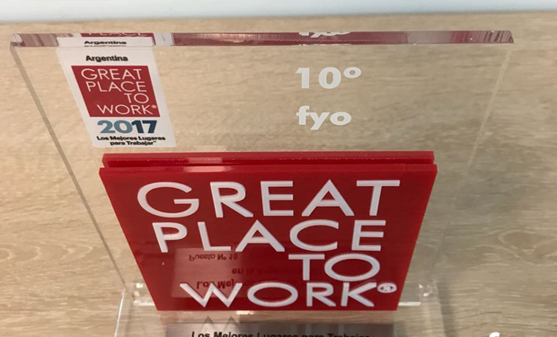 La comercializadora de granos fyo, fue premiada por Great Place To Work (GPTW).