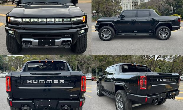 Ya vendieron tres: imágenes y precio de la impactante pick up de tres motores, más de 1000 HP y dirección en las cuatro ruedas que ahora se consigue en Argentina