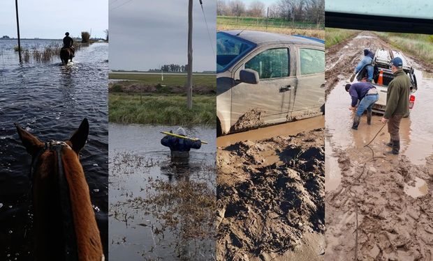 La zona rural que vive un desastre: "La depresión que me genera esta tormenta es infinita"
