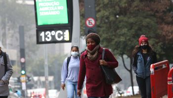 São Paulo registra recordes de temperatura baixa