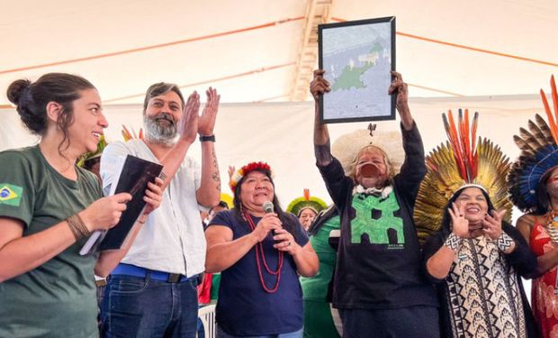 O documento é o primeiro passo para a demarcação do território indígena. (foto - ClimaInfo)