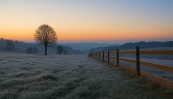 Abril termina com frio abaixo de zero e geada no Sul do Brasil