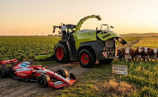 "Es una máquina de gran capacidad, gran porte y totalmente diferente a lo que teníamos hasta ahora", destacan en Claas Argentina sobre la Jaguar 1000