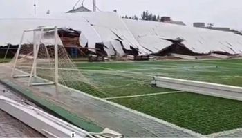 Semana termina com pancadas de chuva no Sudeste e Centro-Oeste; ginásio desaba no RS