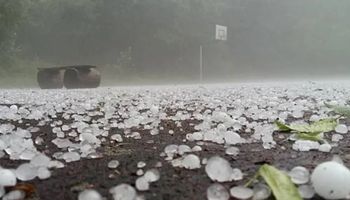 El Servicio Meteorológico Nacional alerta tormentas fuertes y caída de granizo
