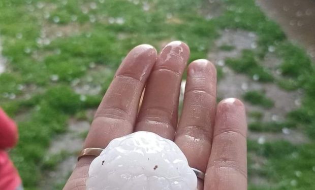 Cayó granizo en Buenos Aires y hay alerta en Entre Ríos y Santa Fe