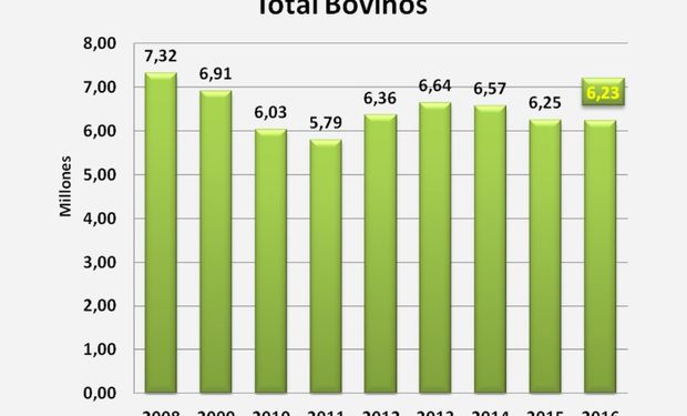 Por la falta de hacienda continúan cerradas 10 plantas frigoríficas.