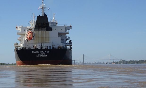 Preocupación en la hidrovía porque el río Paraná se encuentra bajo y los pronósticos no son alentadores