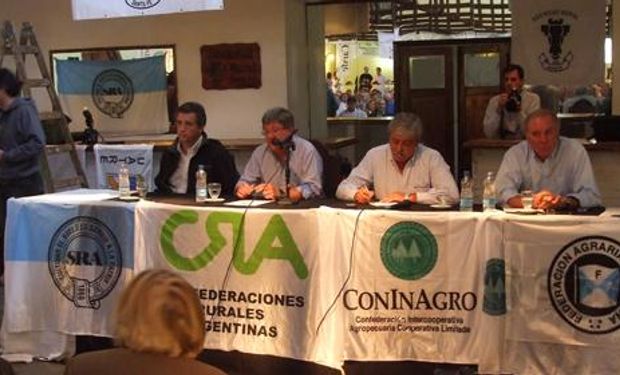 La Mesa de Enlace pidió "restaurar la paz en Córdoba"