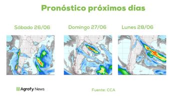 Pronóstico del tiempo: cómo cierra junio