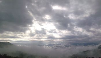 Cielo nublado, inestable en el norte