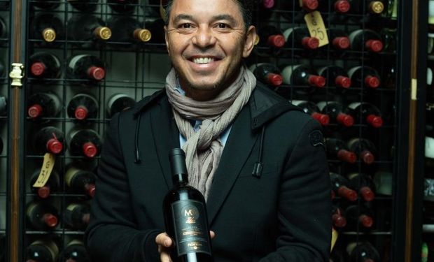 Marcelo Gallardo lanzó su vino con un detalle "termo" en el nombre