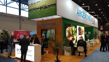 La carne argentina está presente por primera vez en una feria de Estados Unidos