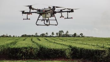 La nueva app que permite contratar un servicio de aplicación de bioinsumos con drone: el productor puede cargar su campo, identificar cultivos y, desde allí, solicitar el servicio