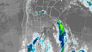Las lluvias llegarían durante el fin de semana en la zona núcleo