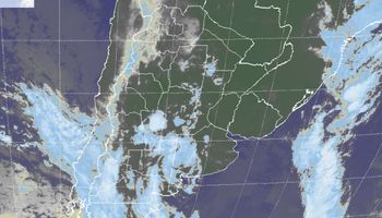 Sábado de lluvias en la zona núcleo