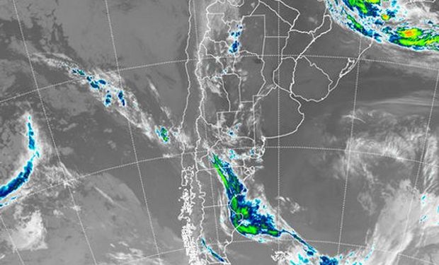 La clave para la semana es el sistema frontal que avanzará desde el sur durante el viernes