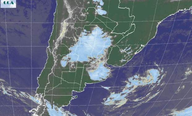Durante la jornada de hoy continúan las condiciones de tiempo inestable con algunas lluvias y tormentas de variada intensidad sobre norte el NOA, Cuyo, Córdoba, Santa Fe y Buenos Aires; algunas podrían ser intensas.