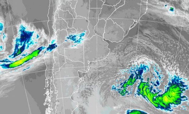 Los tonos de grises, que pueden confundirse con coberturas nubosas, sólo evidencian el contraste térmico en la superficie del suelo.