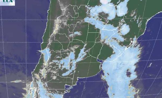 Durante la jornada de hoy solo se darían tormentas y precipitaciones sobre el NEA.