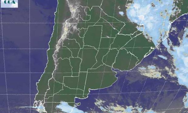 Se espera que la mejora general que se afianza con el correr del día de hoy, sea acompañada por el desplazamiento de aire húmedo hacia zonas del extremo noreste del país.