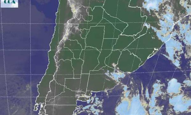La jornada de hoy presentará el afianzamiento de condiciones frescas a frías, removiendo la masa de aire húmedo que domina la franja central desde finales de enero.