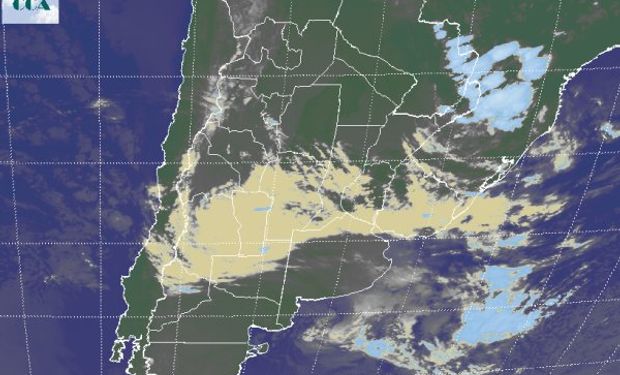 Las coberturas de nubes bajas seguirán complicando con ambiente húmedo en superficie el normal avance de cosecha