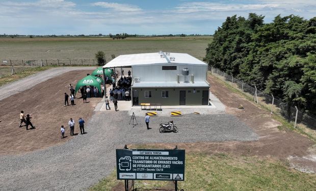 Santa Fe: se inauguró el primer centro para la gestión de envases vacíos de agroquímicos