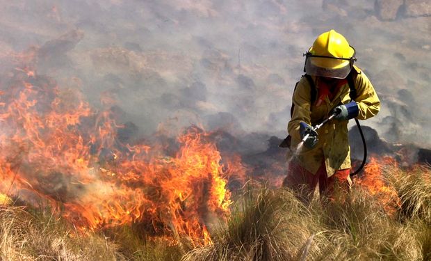 Incendios: declaran la alerta en 12 provincias, mientras hay tres focos activos