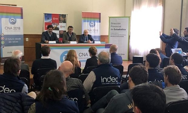 Presentación de la prueba piloto a cargo de Jorge Todesca y Leonardo Sarquís, en Lobos provincia de Buenos Aires.