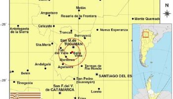 Sismo en Tucumán: la magnitud fue de 3.7 grados en escala Richter