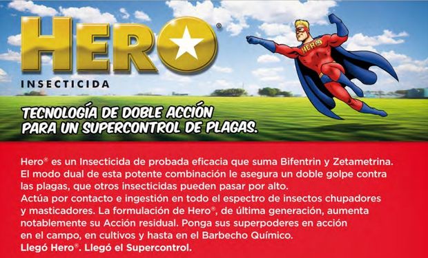 FMC cuenta con HERO®, un insecticida piretroide de doble acción