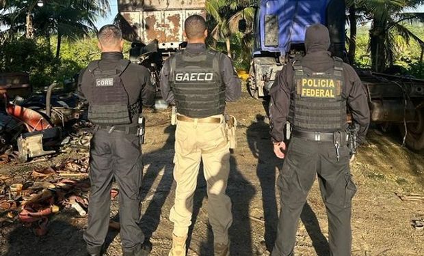 Operação Aratu foi deflagrada pela Polícia Federal, o Ministério Público Estadual (MP-BA) e a Polícia Civil da Bahia