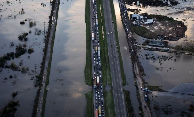 Los testimonios de productores por el "mar de agua" tras la tormenta en plena cosecha: "No se parece a nada que hayamos visto antes"