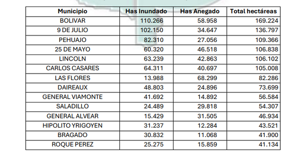 Inundaciones en la cuenca del Salado: un colapso productivo que deja millones de hectáreas inutilizadas