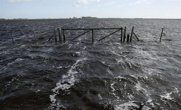 Inundaciones en la provincia de Buenos Aires. Foto: LA NACION / Mauro V. Rizzi