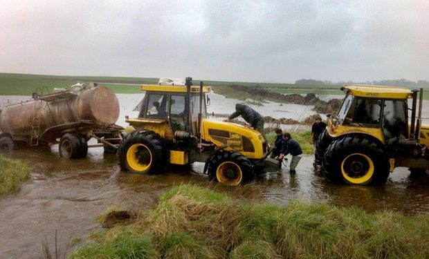 El trabajo en el campo se convirtió en una hazaña.