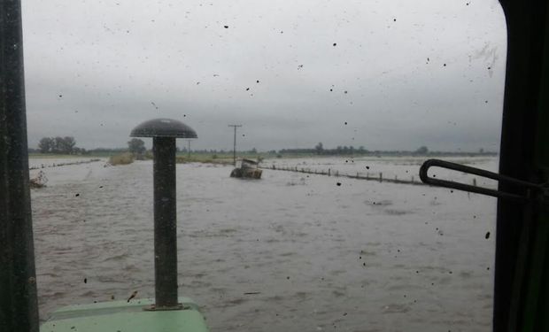 Coninagro visitó las zonas inundadas de Santa Fe y Córdoba.