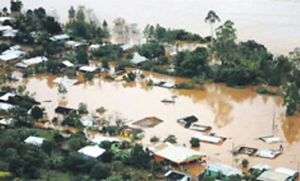 Dramática situación por las inundaciones en el Litoral