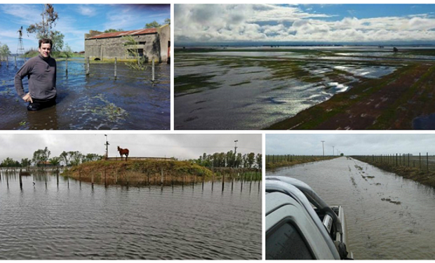Inundaciones en el Noroeste de la Provincia de Buenos Aires.