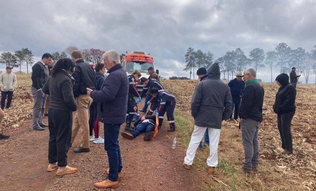 Guaira, no Paraná, foi alvo de mais um conflito e agricultor foi atendido após ser atingido na cabeça. (Foto - Portal da Cidade de Guaíra)