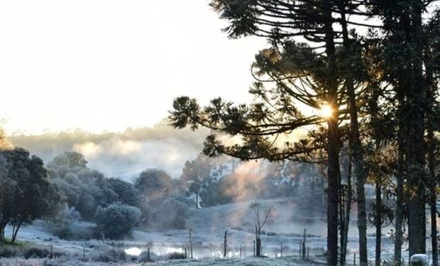 Frente fria mantém sensação gelada até o fim de semana