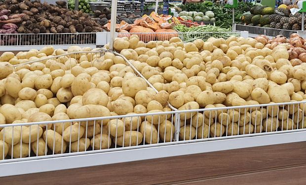 O preço da batata-inglesa subiu 29,45% em janeiro e impulsionou a alta dos alimentos