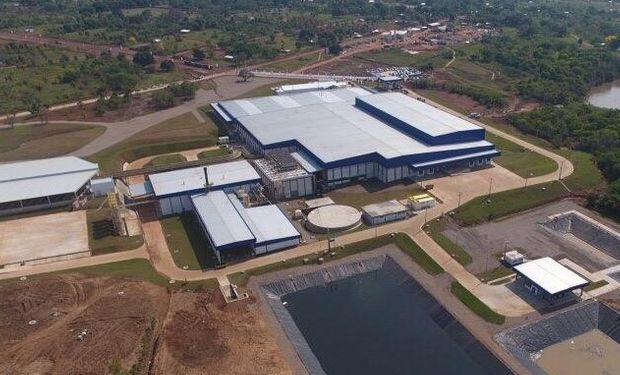 Planta industrial de JBS en Belén (Paraguay).